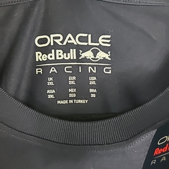 Castore Oracle Red Bull Racing Unisex Team T-Shirt Navy Official Licensed Sz 2XL - Picture 5 of 7